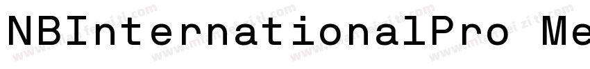 NBInternationalPro Medium字体转换